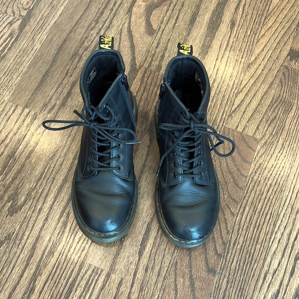 Kids Dr Martens Youth 1460 Leather Lace Up Boots